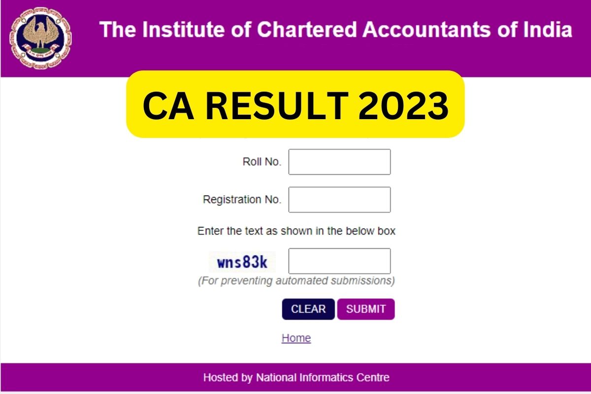 ICAI Result 2023 Final Foundation Intermediate Pass Percentage